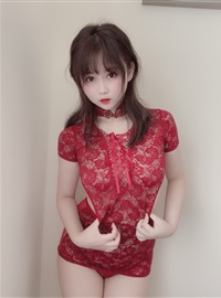是依酱呀  -  红色旗袍(7)